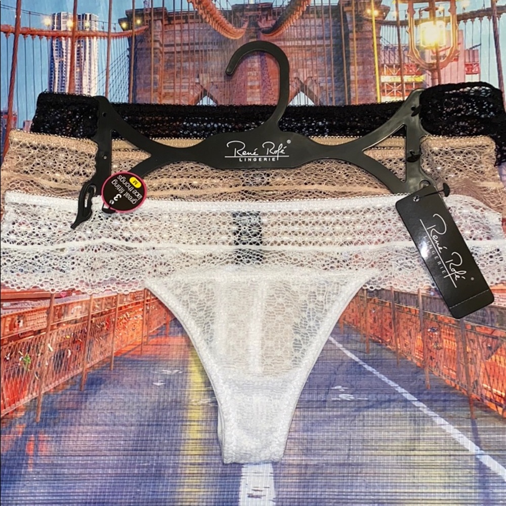 Rene Rofe 3 pack of Thongs